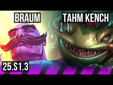 BRAUM & Samira vs TAHM KENCH & Miss Fortune (SUP) | KR Diamond | 25.S1.3