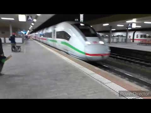 Pendolino  TV #354 Basel Bad Bahnhof/ Gleis 4 / ICE 272 Hamburg Altona / BR 412