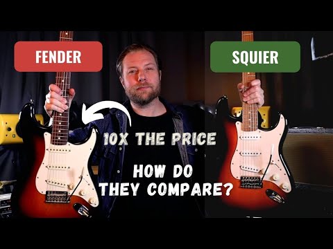 Fender American Standard vs Squier Affinity - Strat Comparison