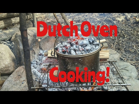 Dutch Oven Cooking - Chicken Pot Pie !