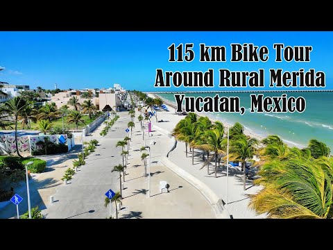 115 km Bike Tour Around Rural Merida, Yucatan, Mexico