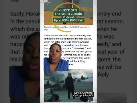 Hemmer’s Death || Star Trek: SNW