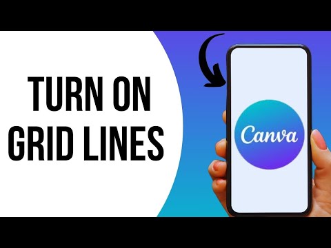 How to Turn On Grid Lines in Canva ?