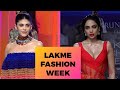 Sanjana Sanghi Sobhita Dhulipala At LAKME FASHION WEEK 2023