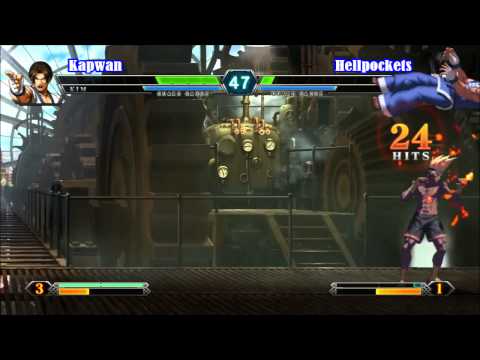 [KOFXIII The RunBack 06.27.13] Kapwan vs Hellpockets