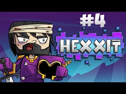 Minecraft : Hexxit - Ep 4 - Big Tree Necromancer!