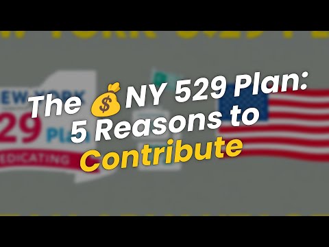 TOP 5 Reasons to 💰 Use the NY 529 Plan!