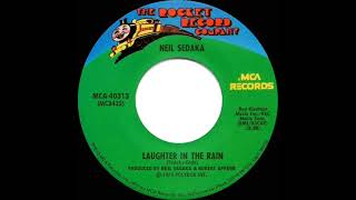 1975 HITS ARCHIVE: Laughter In The Rain - Neil Sedaka (a #1 record--stereo 45)