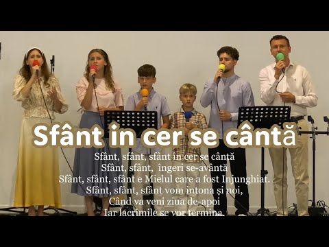 Familia Mihai - Sfant in cer se canta / live