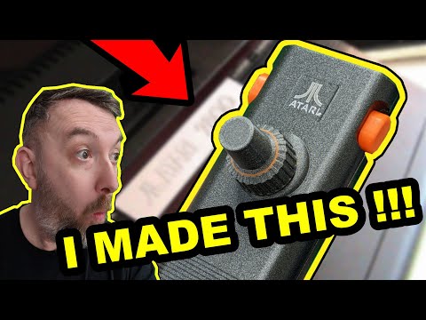 I 3D Printed This RARE Atari Joystick From 1983!