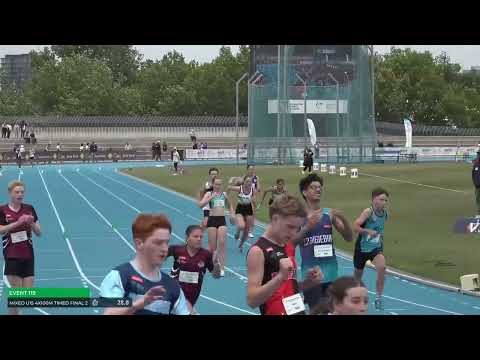 Mixed U15 4x100m Timed Final 2 - 2025-26 Commonwealth Bank State Relay Championships
