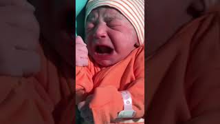 #New born baby 😍 first crying 🥰 after birth 🥰#new #love #subscribe #viral #youtubeshorts #like😘😍🥰❤️