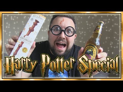 Harry Potter Food Special | Chocolate Wand & Butter Beer Reviews