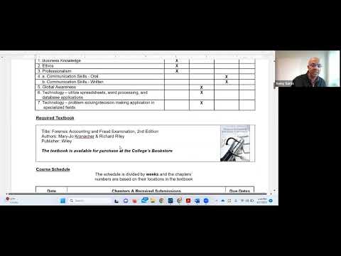 Forensic Accounting & Fraud Examination (ACC450WB1)