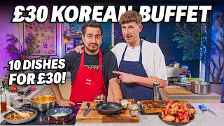 How Much Korean Food Can a Chef Make for £30?