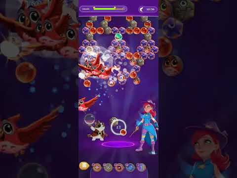 Level 2772 / 2Stars! / No Spell! / CH-140 / Bubble Witch 3 Saga Gameplay
