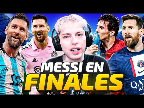 DAVOO XENEIZE REACCIONA A TODOS LOS GOLES DE MESSI EN FINALES (2005-2023)