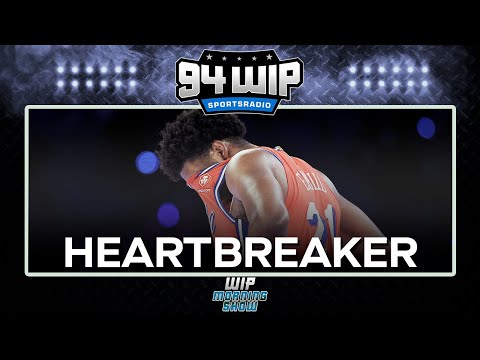 The WIP Morning Show Reacts To The Sixers Collapse In Game 2