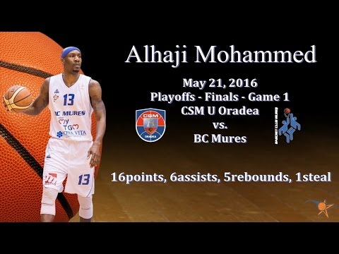 Alhaji Mohammed vs. CSM U Oradea - May 21, 2016
