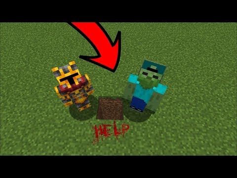 MC Naveed - Minecraft - DON'T DIG STRAIGHT DOWN IN MINECRAFT !! DANGEROUS MONSTERS INSIDE !! Minecraft Mods