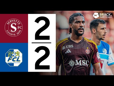 HIGHLIGHTS | Servette FC vs FC Luzern 2:2