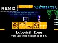 Poppin Labyrinth Labyrinth Zone Sonic 1 Game Gear Master System Remix