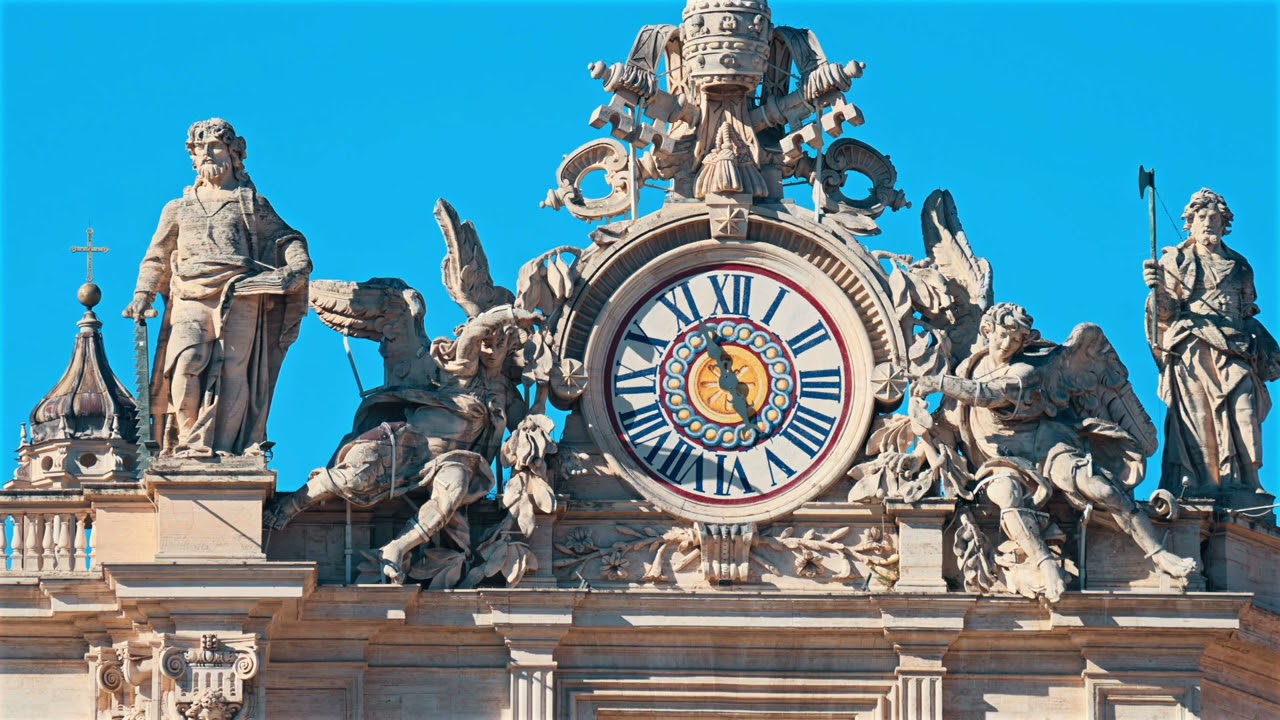 Cinematic highlights of St. Peter's Basilica.