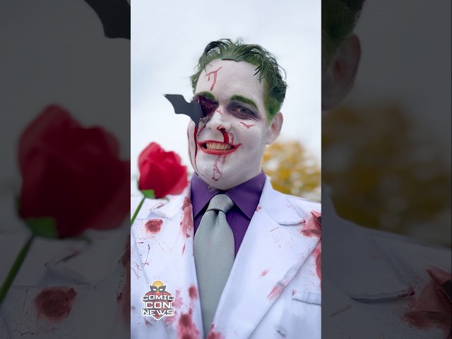 Vídeo relacionado con Retrato de Villano de The Joker DC para fanáticos Evento de Halloween Sudadera