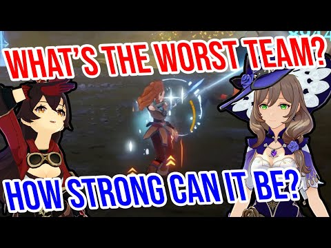 How STRONG can the WORST TEAM be? Genshin Impact 2.8