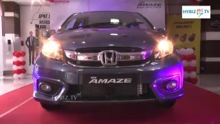 2016 New Honda Amaze Interior and Exterior Review - hybiz