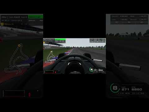 Vuelta en el circuito de las termas del rio Hondo en Santiago del Éstero en el modelo de cadillac