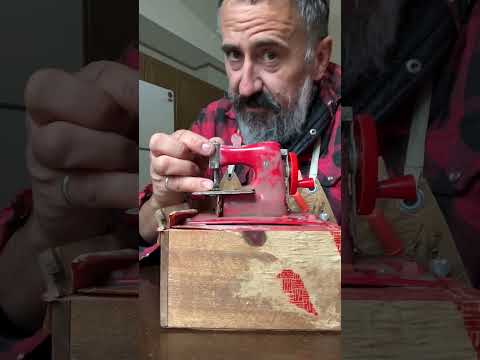 Vintage Sewing Machine Restoration Candy Red Toy Sewing Machine June 1 2026