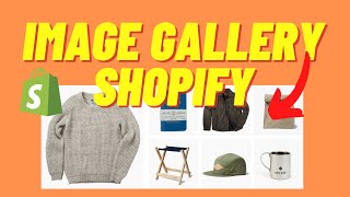 [100% FREE] How To Create A Image Gallery In Shopify 2024