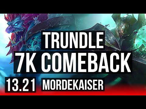 TRUNDLE vs MORDE (TOP) | Comeback | BR Master | 13.21