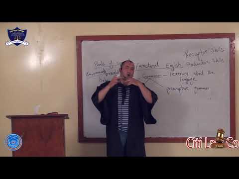 English-1 Lecture-2(LLB 5 Years Program Part-I)