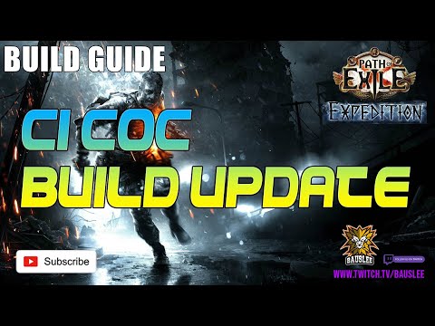 [PathOfExile 3.15] CI CoC Build Guide update! stun and mana issues solved!