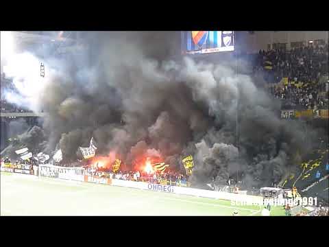 DIF - AIK 26.09.2013 Corteo/Choreo/Support