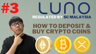 How to deposit to buy Crypto in LUNO #Regulated #Malaysia