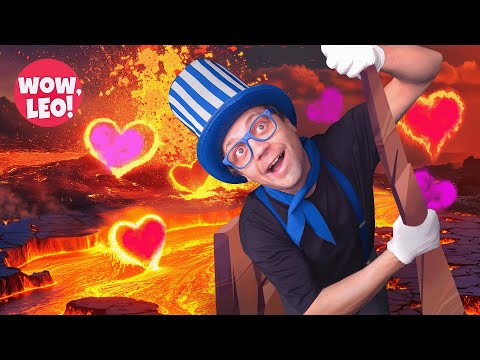 The Floor is Lava ❤️❤️❤️❤️Valentine's Day Edition!