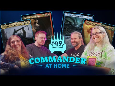 Commander at Home #49 - Watcher in the Water vs Jolene vs Storvald vs Xancha w/ Wubby and Amazonian