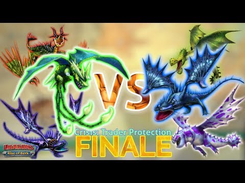 Boss Battle (vs. Icebane) - Crisis: Trader Protection, Part FINALE | Dragons: Rise of Berk