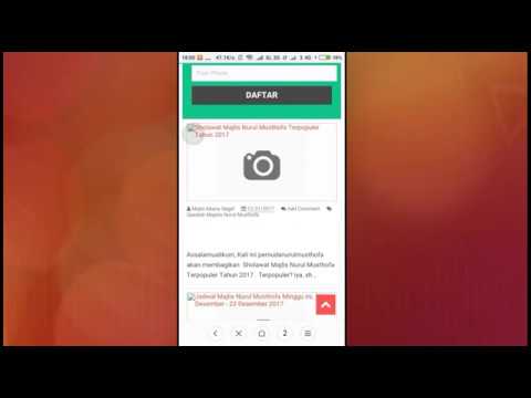 Bagaimana cara download mp3 sholawat Majlis Nurul Musthofa?