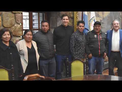 4 de abril 2025 - El vicegobernador recibio a Comisionados de Valle Grande - Asunción Guitian -