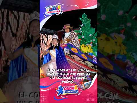 El Colegio N.º 1 de Volcán hizo historia: por primera vez consigue el primer premio