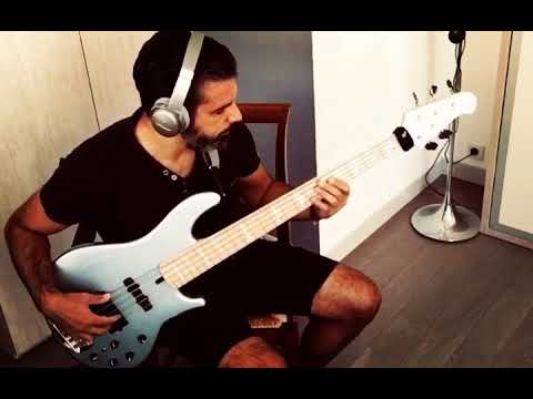 Test bass lakland 55-02 custom " cover Anderson.Paak tints