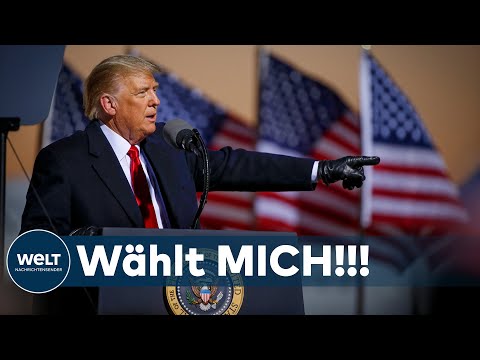 ENDSPURT BEI US-WAHL 2020: Trump versprüht Optimismus - Biden warnt vor harten Zeiten