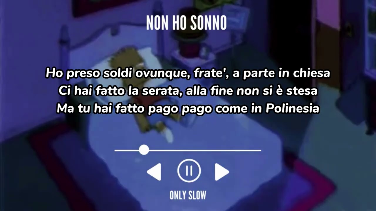 ernia - non ho sonno [testo + 8d]