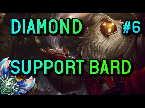 SUPPORT BARD S8 Diamond Full Gameplay #6 - League of Legends