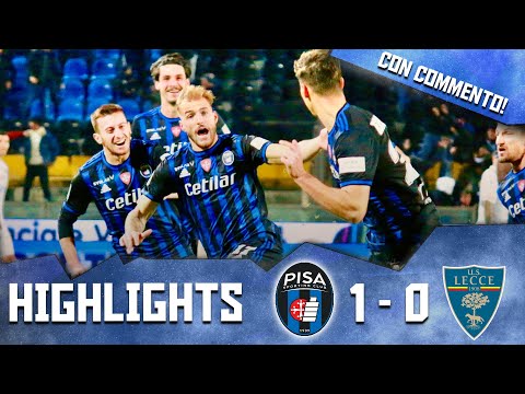 PISA 1-0 LECCE | MISSILE TERRA-ARIA DI SIBILLI E LECCE BATTUTO | HIGHLIGHTS CON COMMENTO