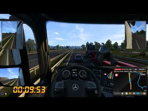 ETS2-PROMODs--  Mercedes Actros 1842 --Rovaniemi ye doğru
